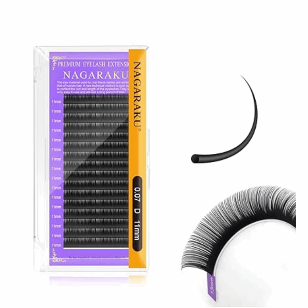 EYELASHES NAGARAKU One Size D0.07 11mm