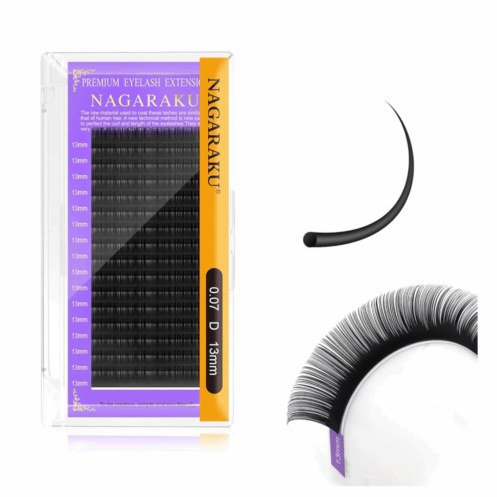 EYELASHES NAGARAKU One Size D0.07 13mm