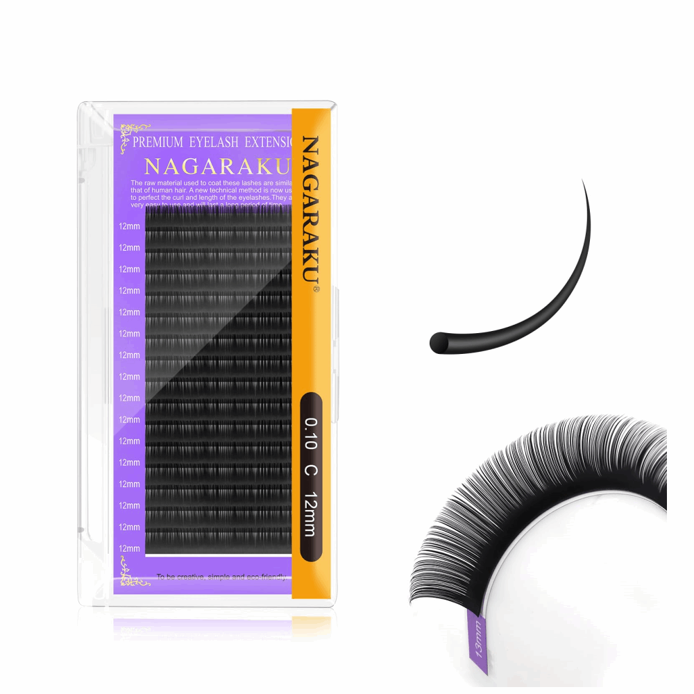 EYELASHES NAGARAKU ONE SIZE C0.10 12mm