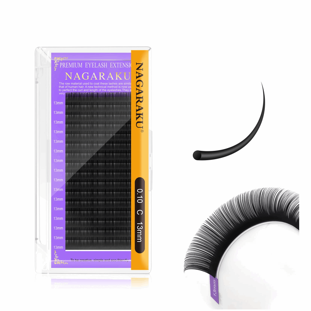 EYELASHES NAGARAKU ONE SIZE C0.10 13mm