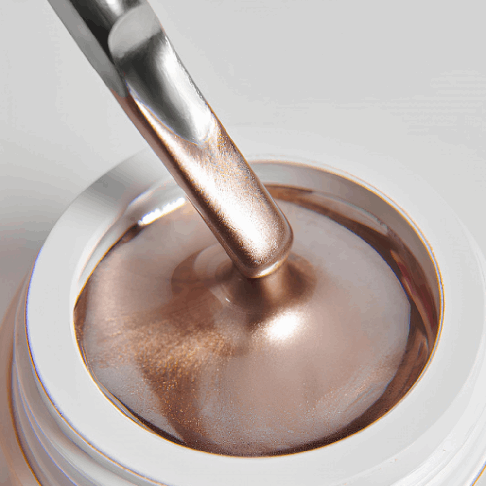 GEL PAINT &amp; STAMPING DARK ROSE GOLD METAL 5g