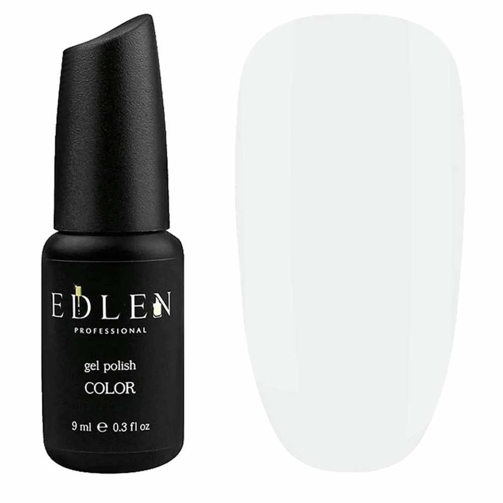 Gel Polish White &amp; Black EDLEN White 9ml