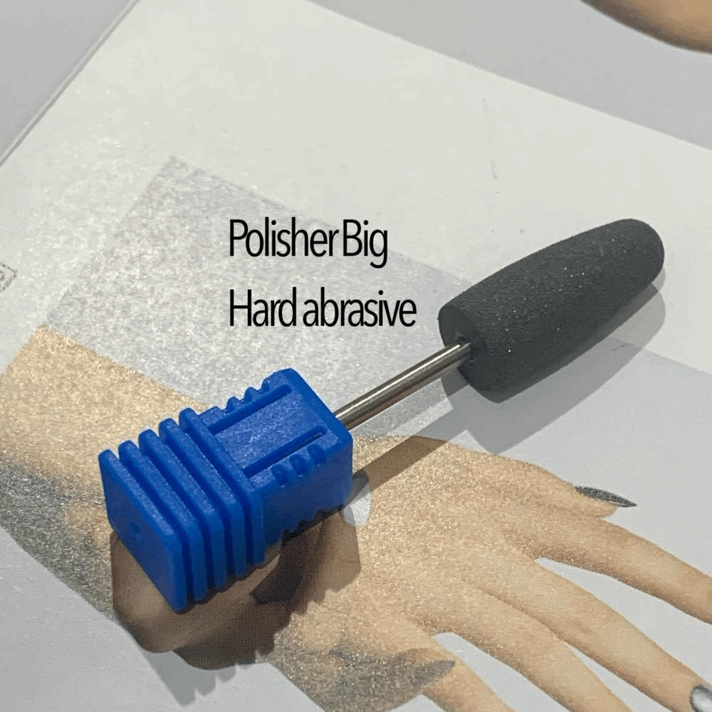 SILICONE BITS Polisher Big Hard Abrasive Cone