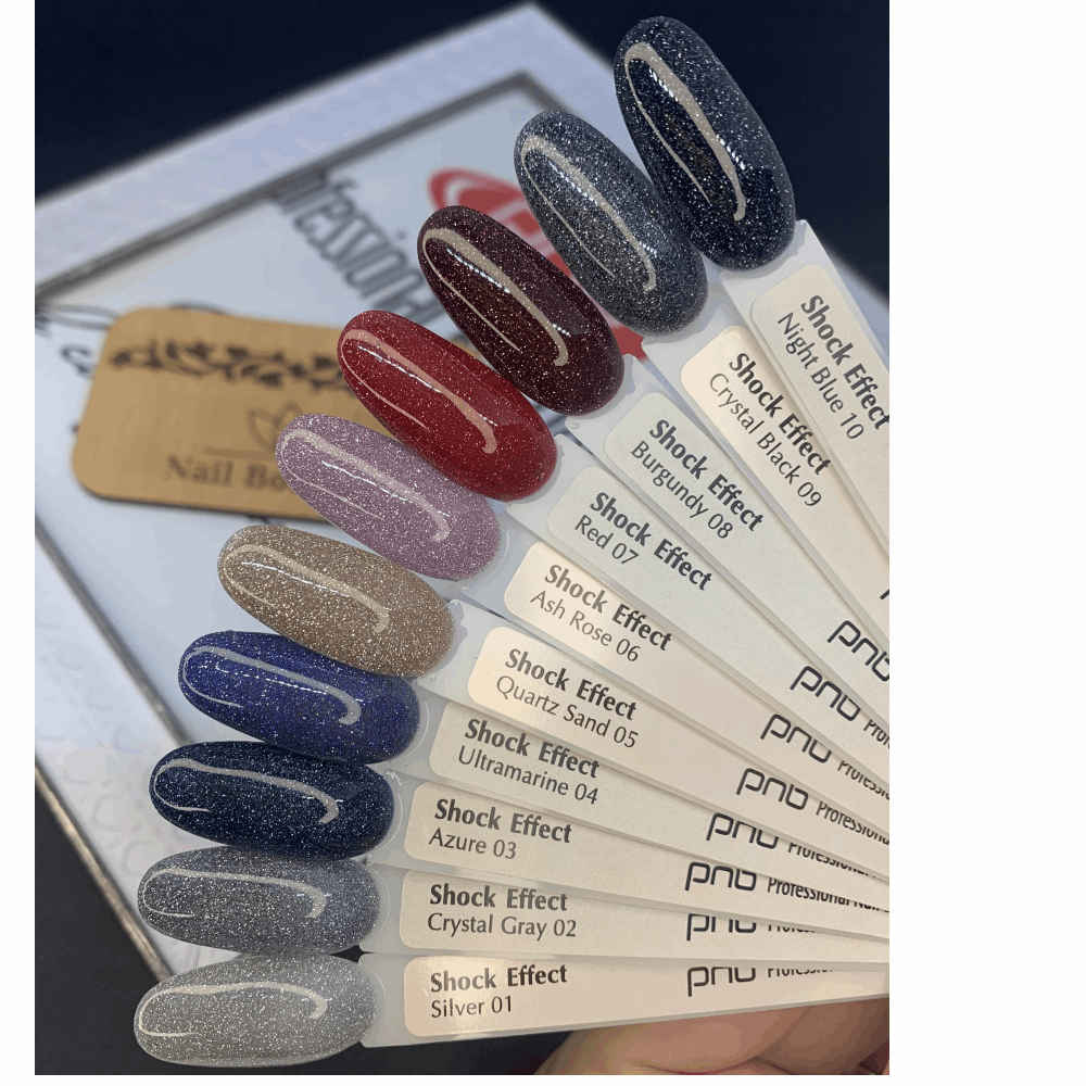 Gel Polish PNB Gel polish SHOCK effect Reflective 8ml