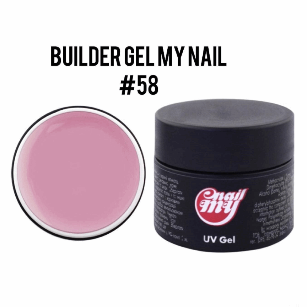 MY NAIL Builder Gel 58 50ml UKRAINE
