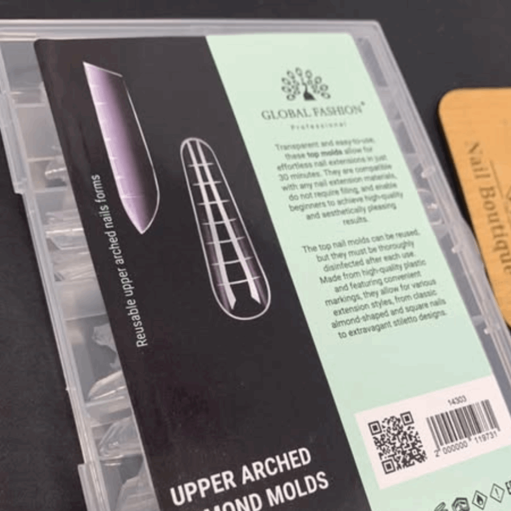 UPPER FORMS Global Fashion  Upper Arched Almond Molds 120pcs