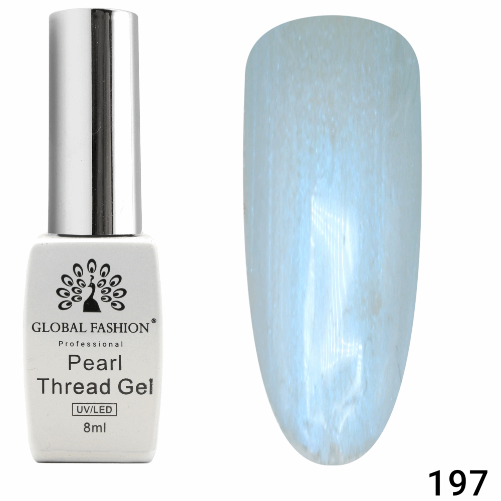 Gel Polish GLOBAL FASHION Pearl Thread Gel 8ml 197