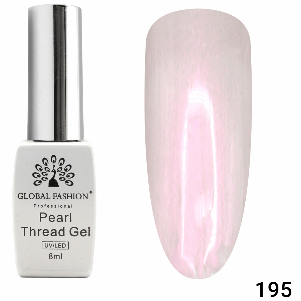 Gel Polish GLOBAL FASHION Pearl Thread Gel 8ml 195