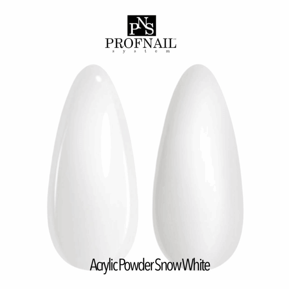 ACRYLIC POWDER PROFNAIL Snow White 30g