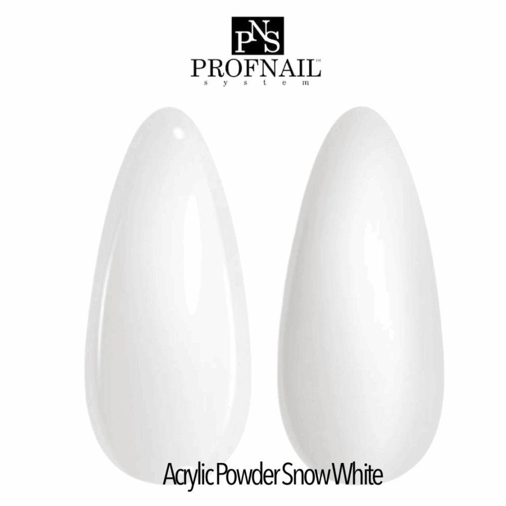 ACRYLIC POWDER PROFNAIL Snow White 50g
