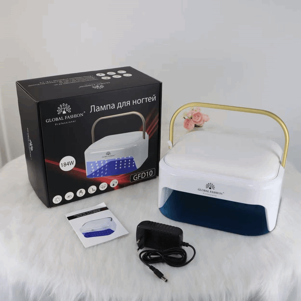 UV/LED LAMPS Global Fashion LED/UV Nail Lamp GFD 10 – 184W