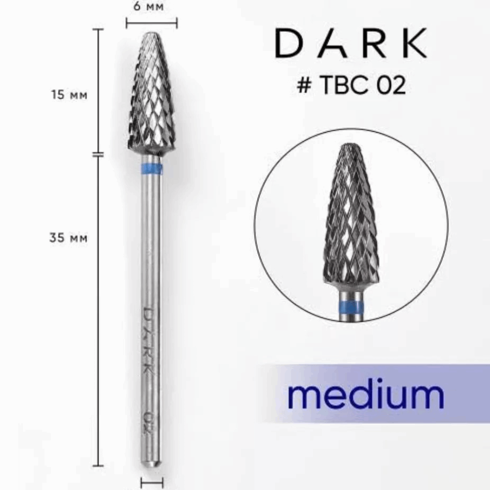 CARBIDE BITS DARK Carbide Drill Bit TBC-02 Medium