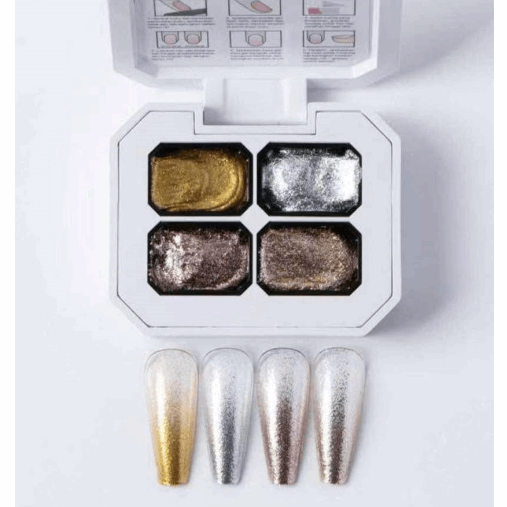 GEL PAINT &amp; STAMPING Global Fashion UV Solid Nail Polish 4 Color