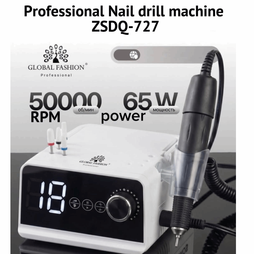 Nail Drill Global Fashion ZSDQ-727 50000rpm