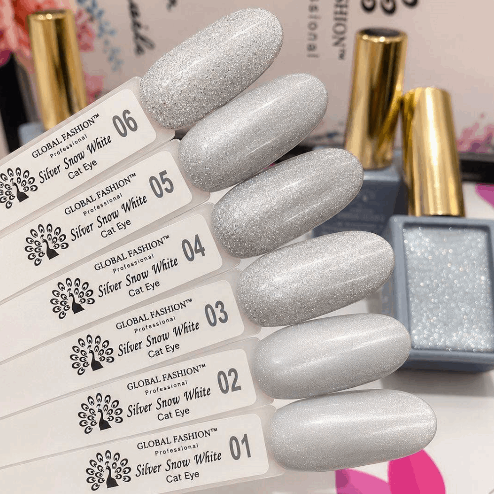 GLOBAL FASHION (USA) SILVER SNOW WHITE CAT EYR 10ml 01-06