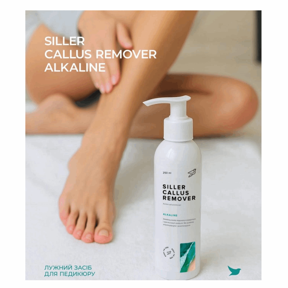 PEDICURE SILLER CALLUS REMOVER ALKALINE 250ml