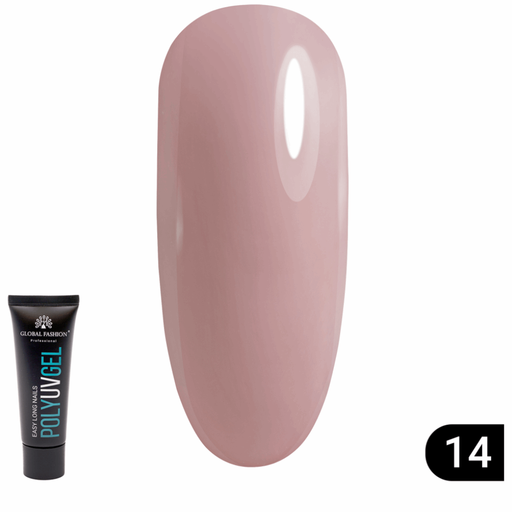 GLOBAL FASHION Polygel 30ml - 014