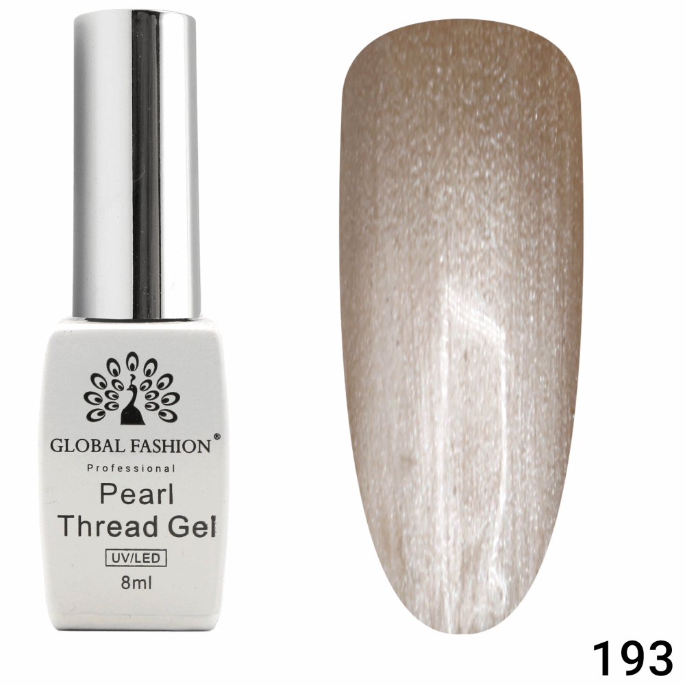 Gel Polish GLOBAL FASHION Pearl Thread Gel 8ml 193