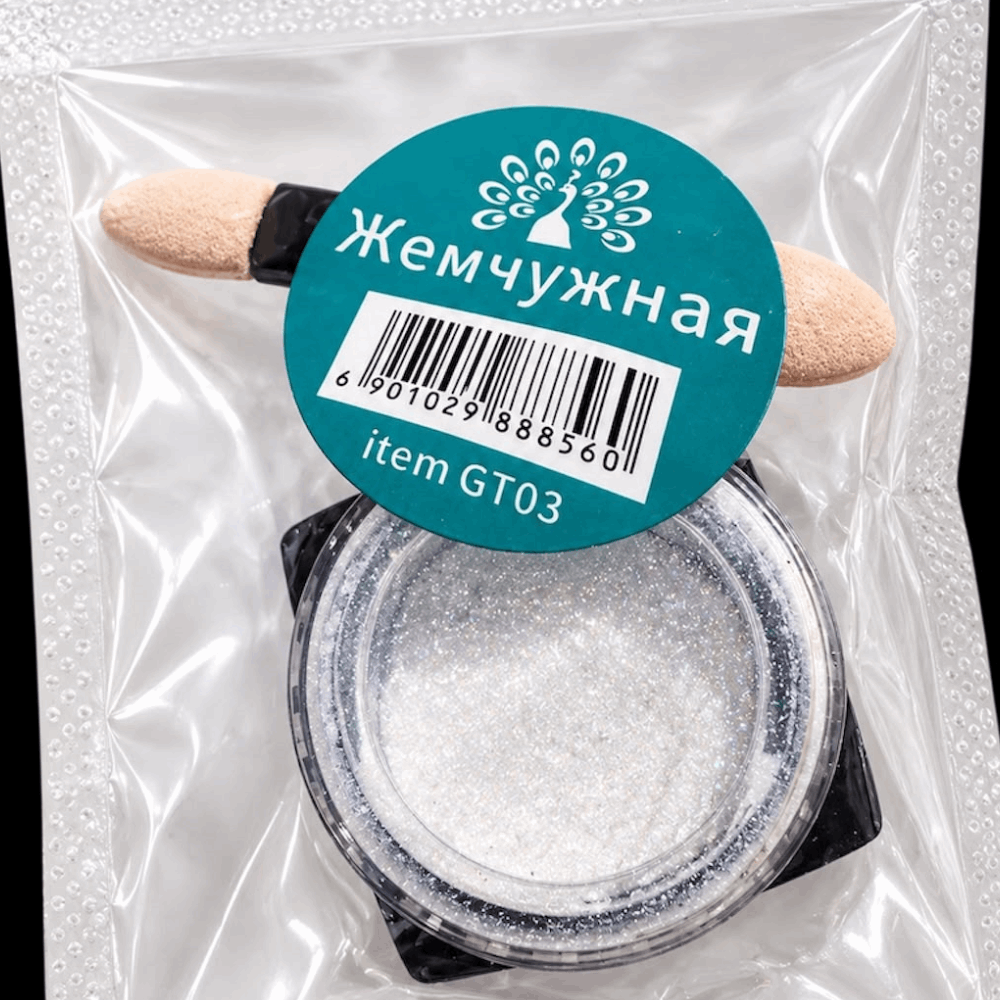 Mirror Powder Global Fashion Pearl White 2gr GT03