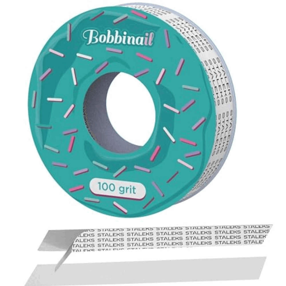 REFILL FILES Staleks Bobbinaie Disposable White Abrasive Tape Expert 100grit