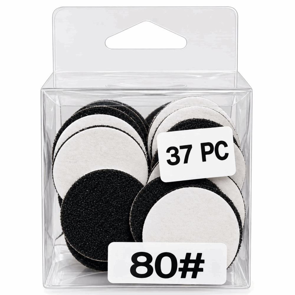 REFILL FILES Global Fashion Files for podo disk 80mm 37 grit
