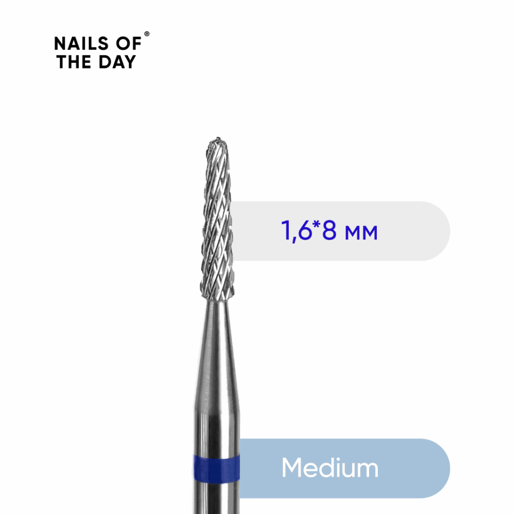 Carbide Carbide Nails Of The Day cone Nail Drill Bit 1.6/8 red