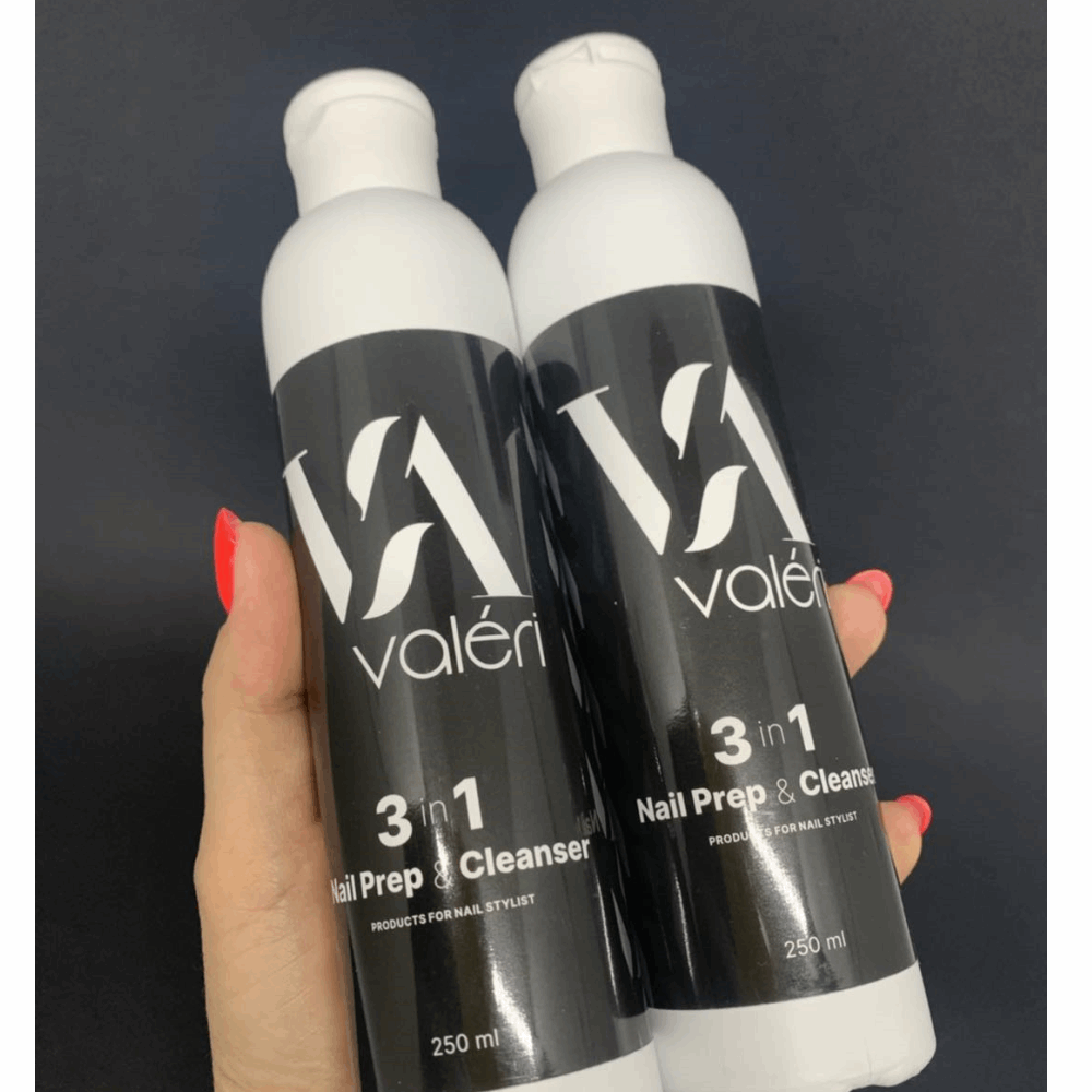 LIQUIDS FOR NAILS Valeri Nail Prep &amp; Cleanser 250ml