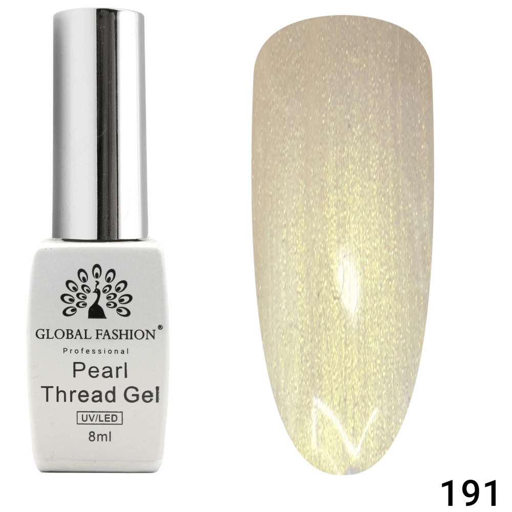 Gel Polish GLOBAL FASHION Pearl Thread Gel 8ml 191