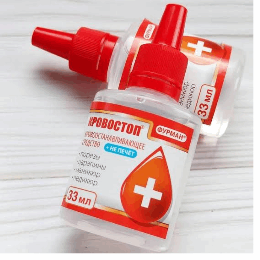 LIQUIDS FOR NAILS Krovostop (stop bleeding liquid) 30ml