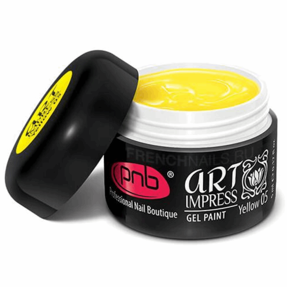 GEL PAINT &amp; STAMPING PNB Art Impress 05 YELLOW 5ml