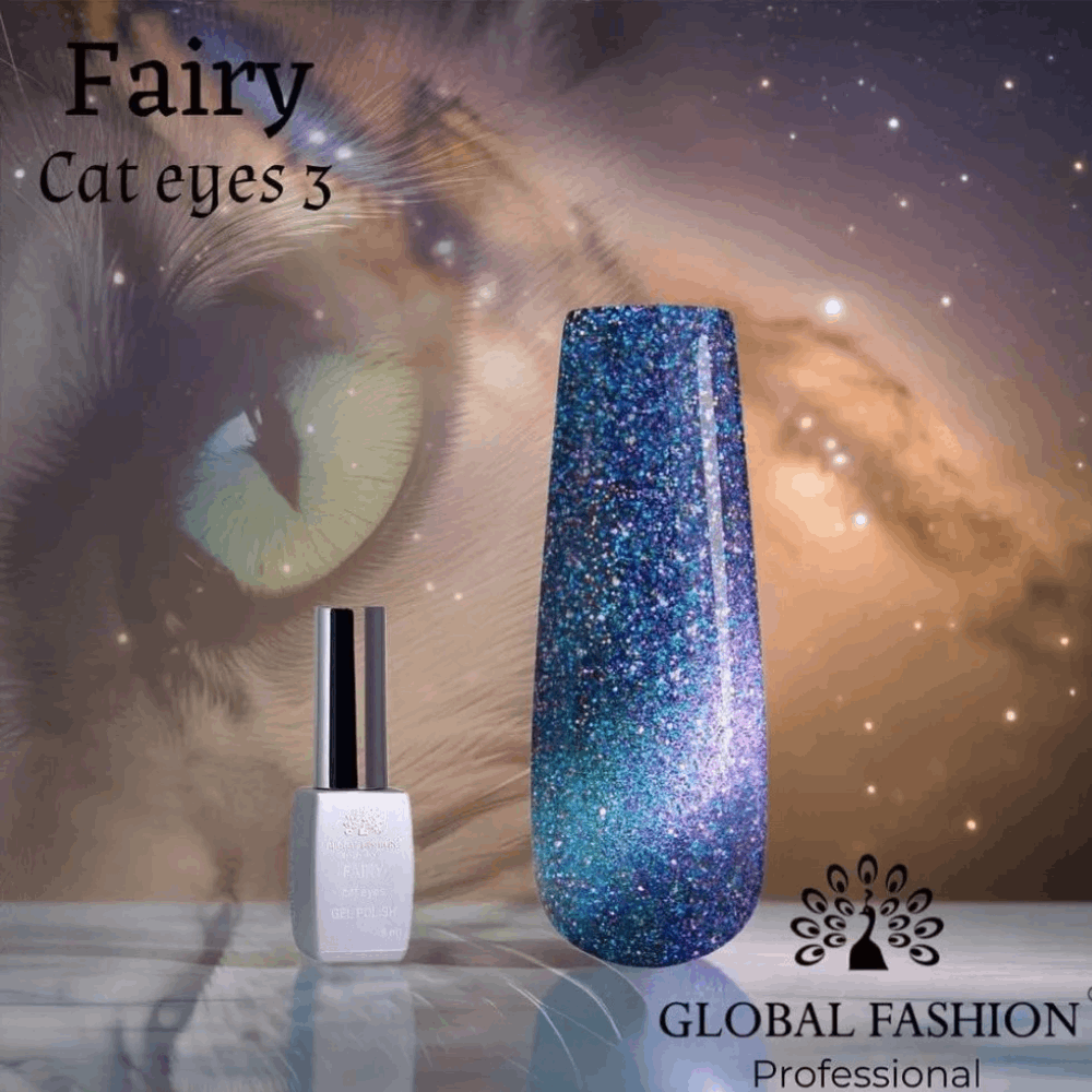 Gel Polish Reflective GLOBAL FASHION Fairy 8ml 03