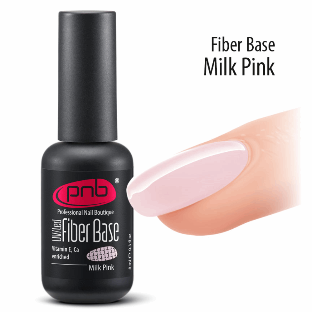 FIBER BASE COAT PNB Revital Milk Pink 8ml