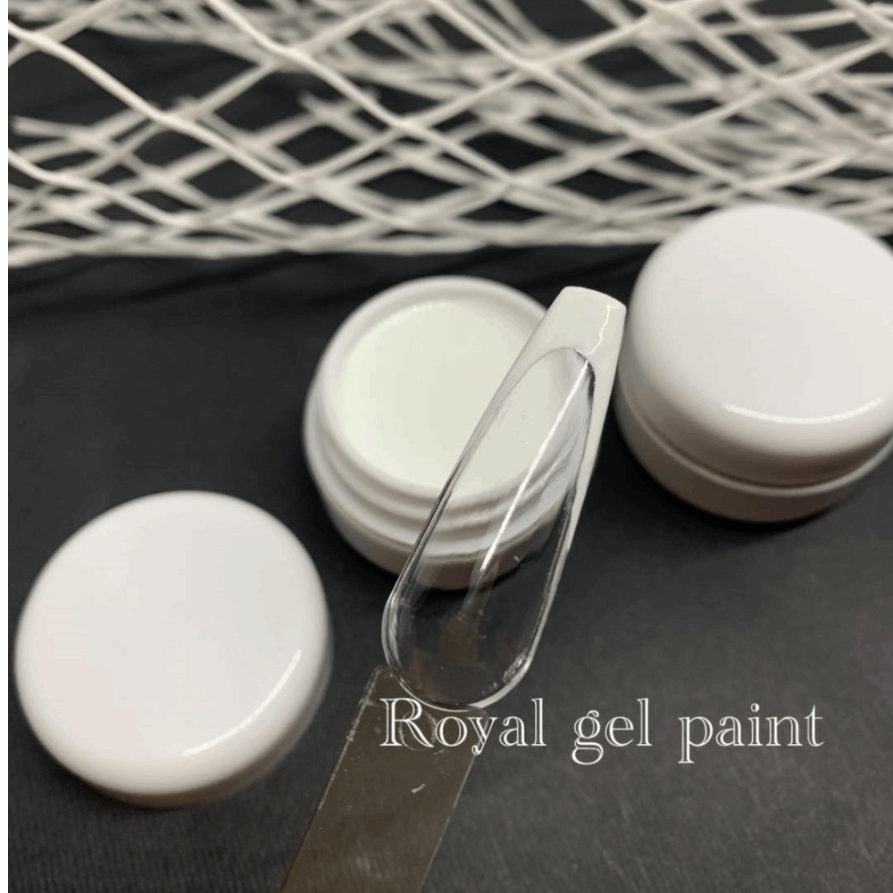 Gel Paint &amp; Paste Royal Gel Paint White 5gr Germany