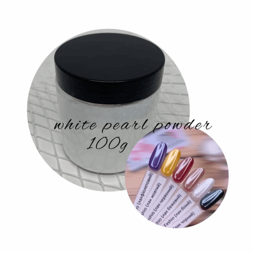 Mirror Powder mirror powder white pearl 100g