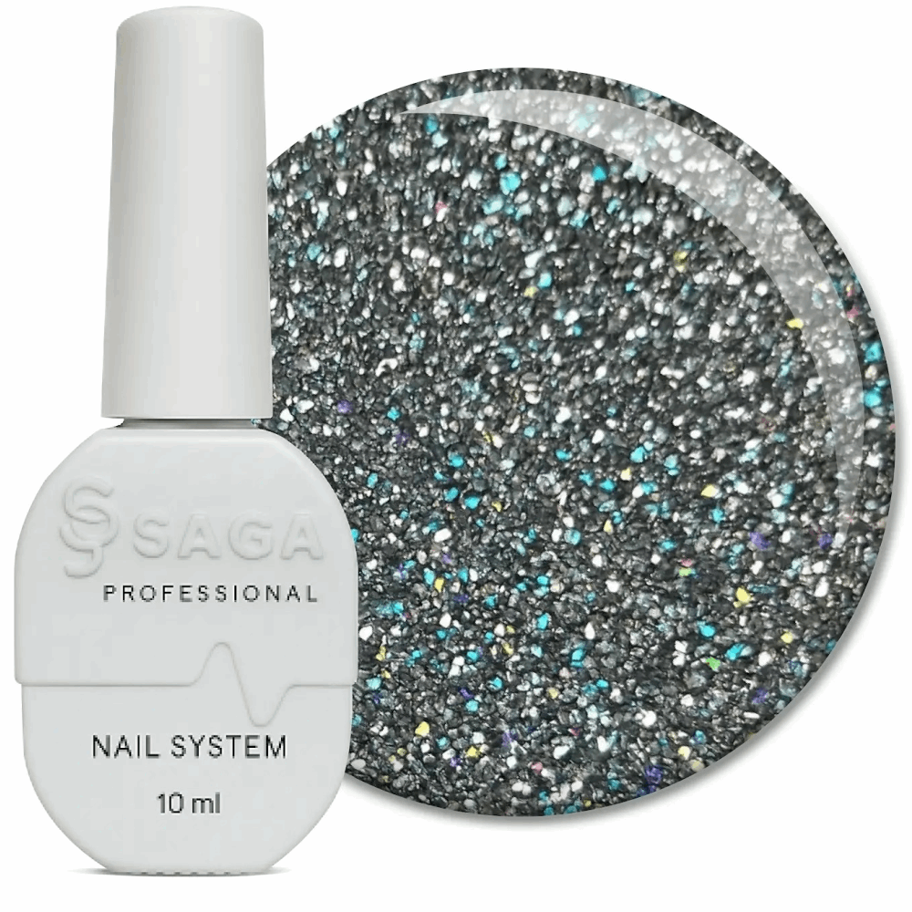 Gel Polish Reflective SAGA FIERY 10ml 15