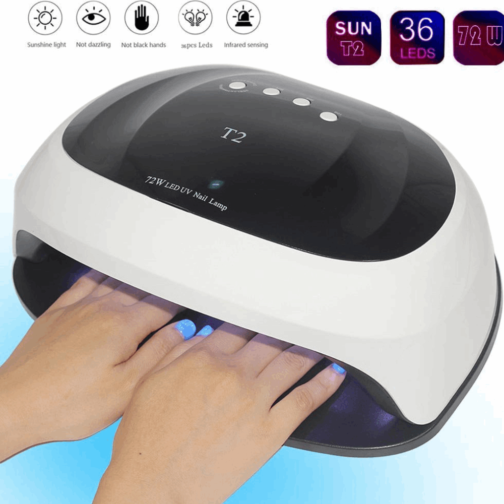 UV/LED LAMPS 72w SUN T2 for 2 hands / Made in China