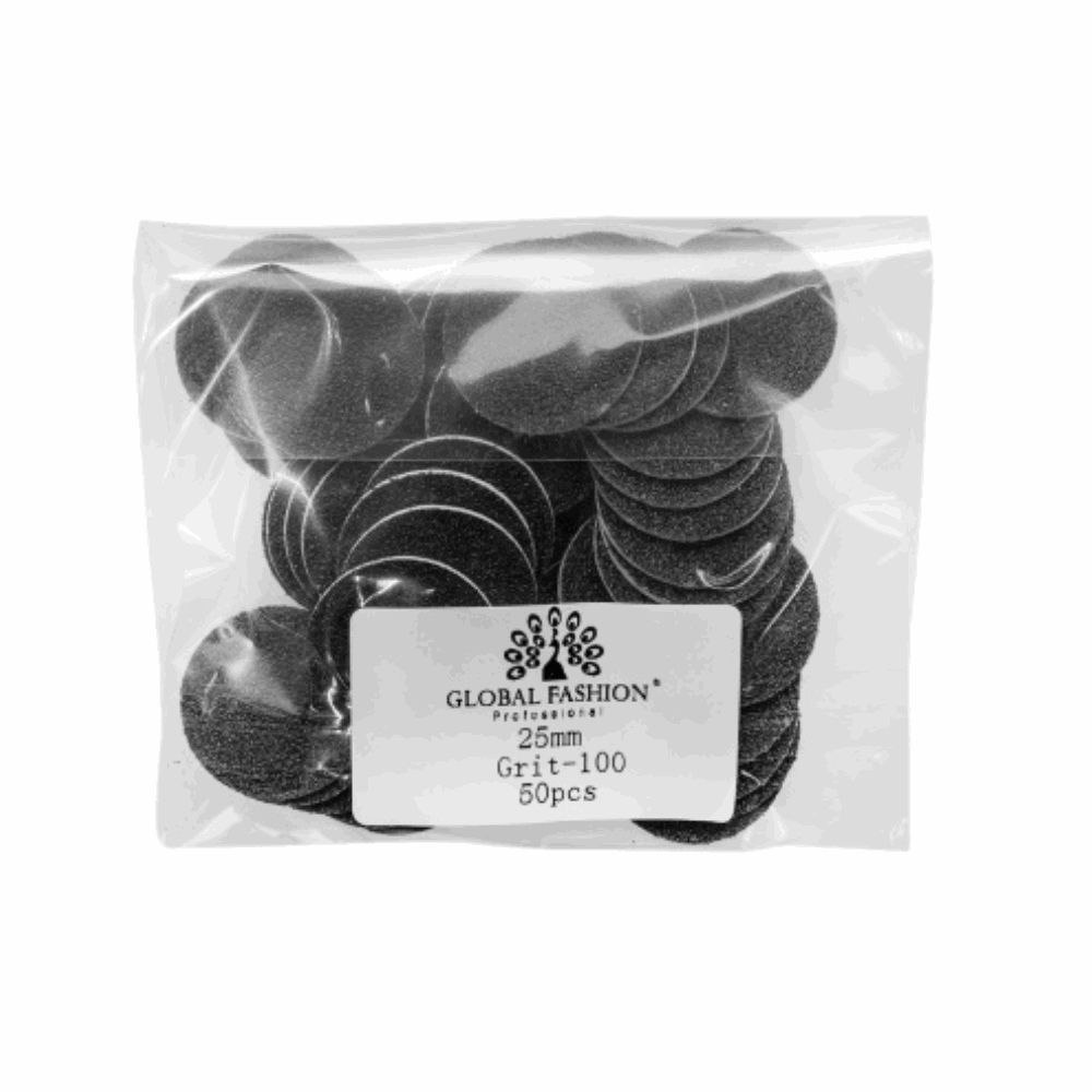 REFILL FILES Global Fashion Files for podo disk 25mm 100grit