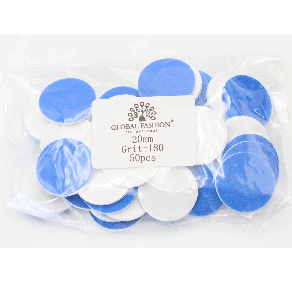 REFILL FILES Global Fashion Files for podo disk 20mm 180grit