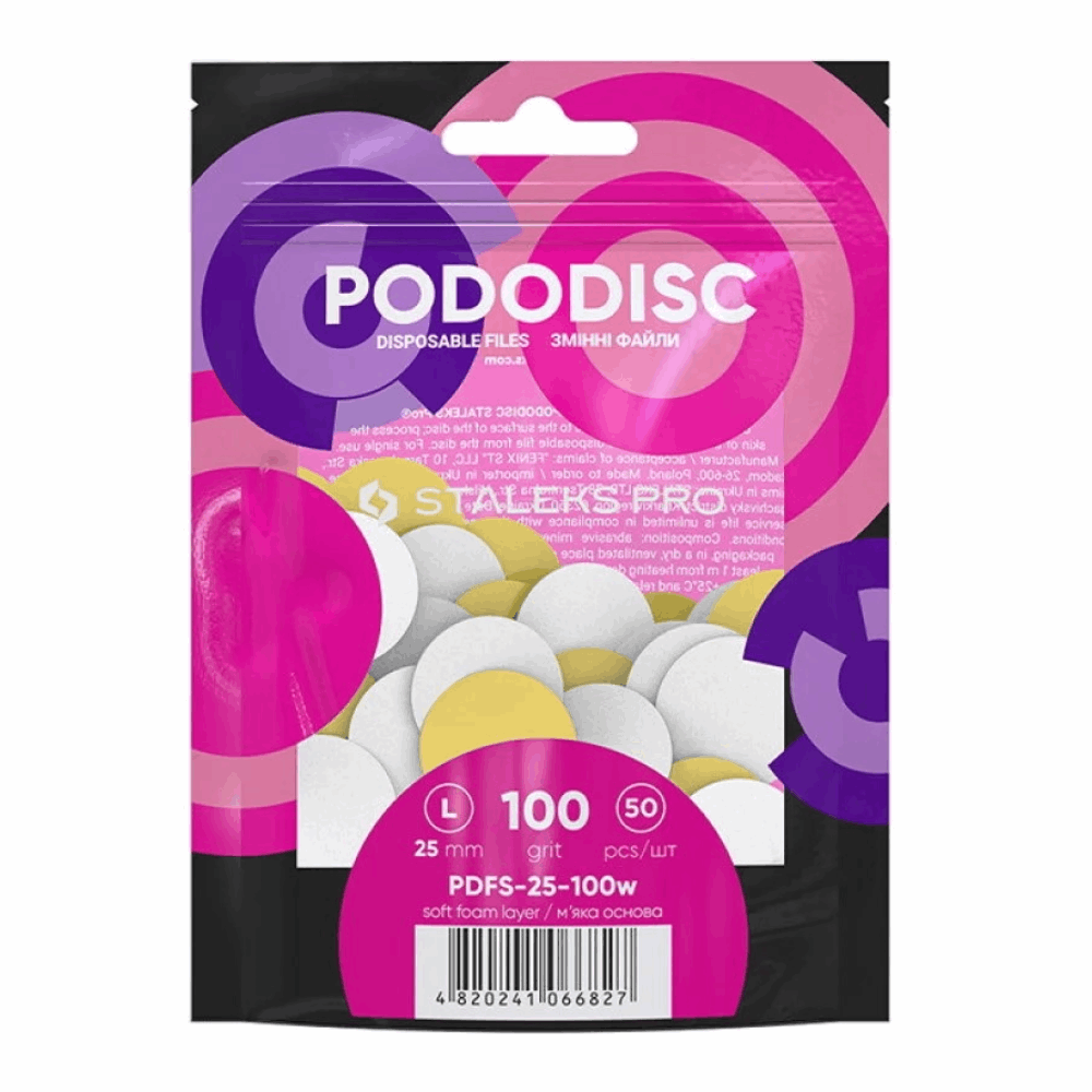 REFILL FILES STALEKS Replacement Files L 25mm 100grit