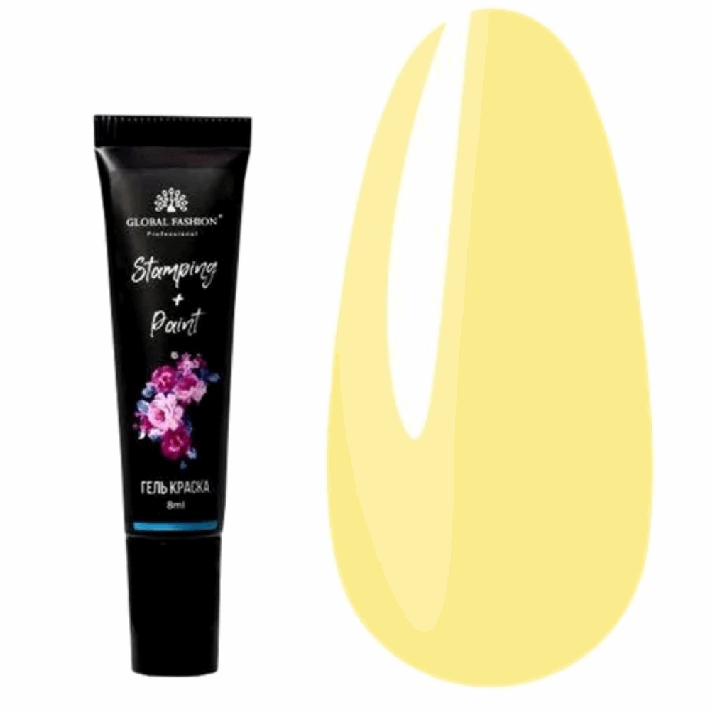 Gel Paint &amp; Paste GLOBAL FASHION Stamping&amp;Paint 18 8gr