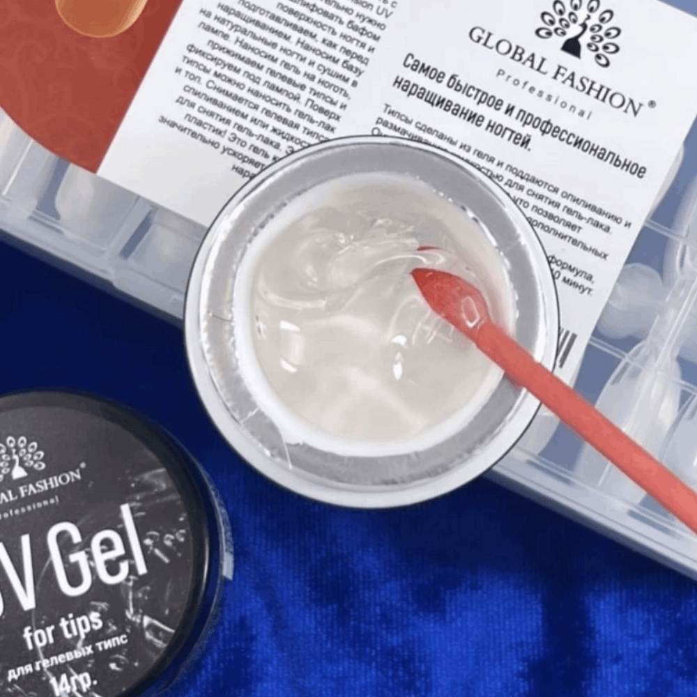 Gel Tips Global Fashion Uv Gel For Gel Tips 14gr