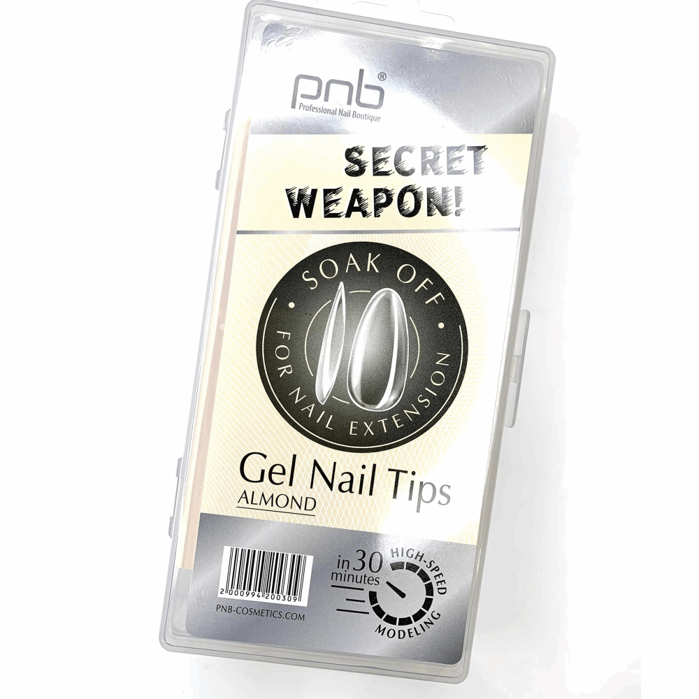Gel Tips Pnb Gel Tips Soak Off almond 240pcs