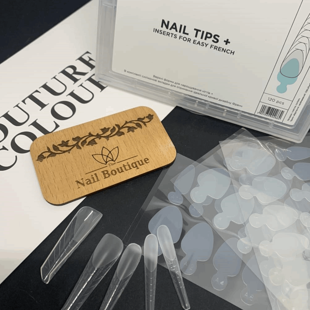 Tips &amp; Extension forms Couture Colour Tips easy french 120pcs