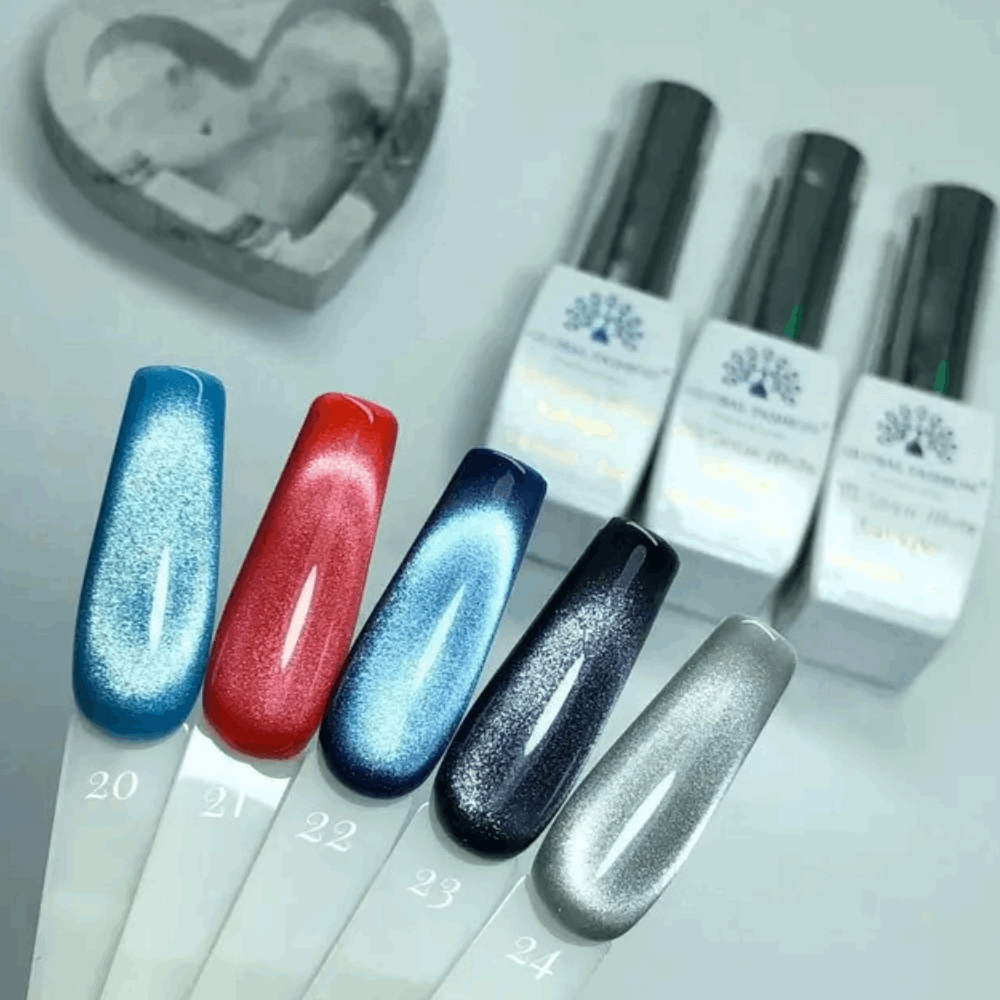 Gel Polish CAT EYE Global Fashion 3D SNOW 8ml 20