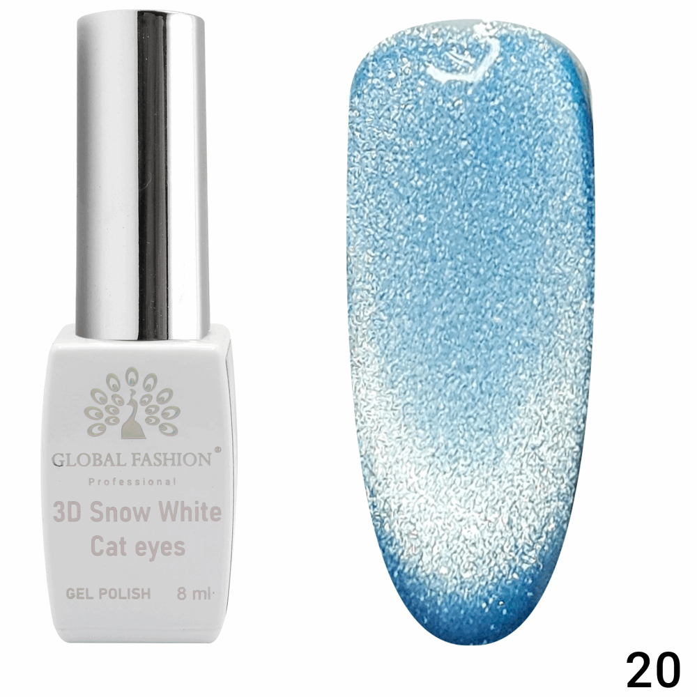 CAT EYE Global Fashion 3D Snow 8ml 20