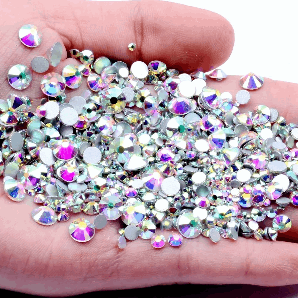 Rhinestones Global Fashion Chameleon/Crystal 1440pcs one size/mix size