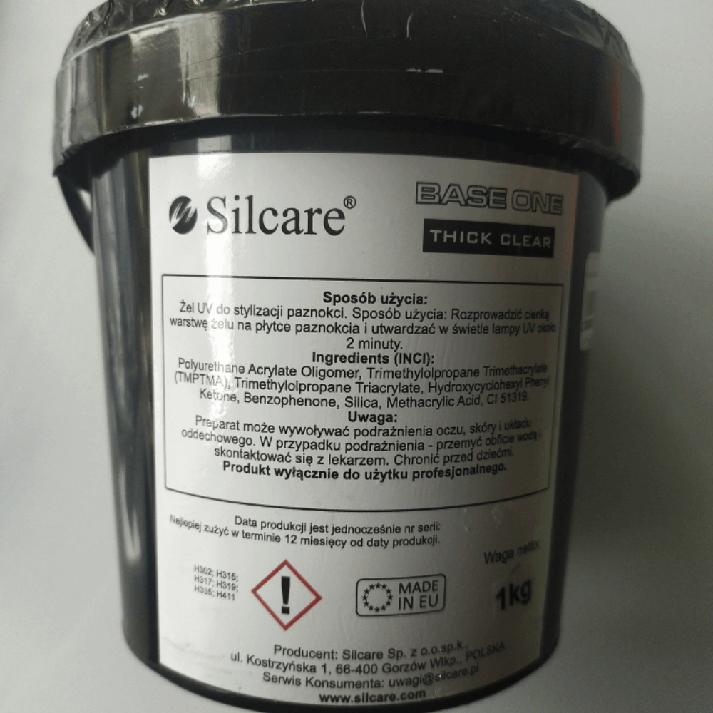 Gel Builder SILCARE Thick Clear 1KG