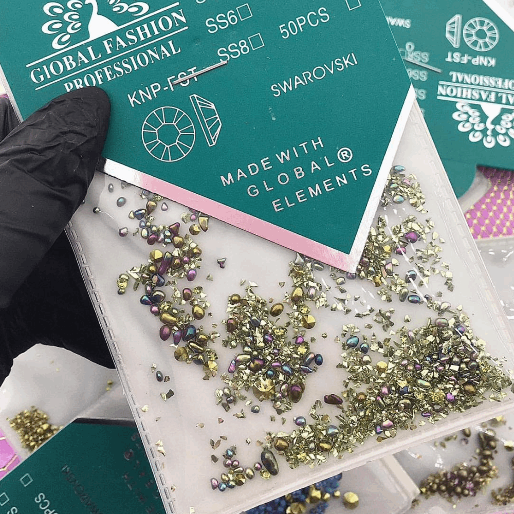 RHINESTONES Global Fashion nail decore