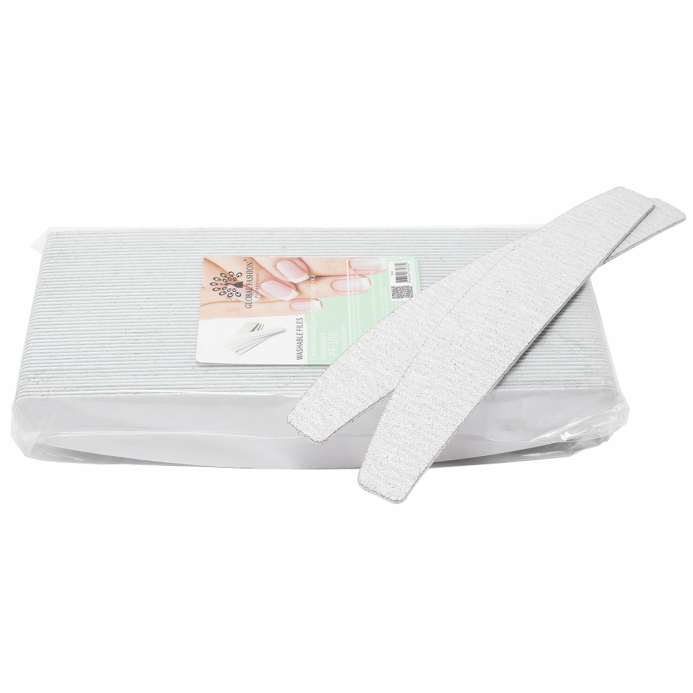 REFILL FILES Global Fashion 50pcs 100GRIT cemicircle