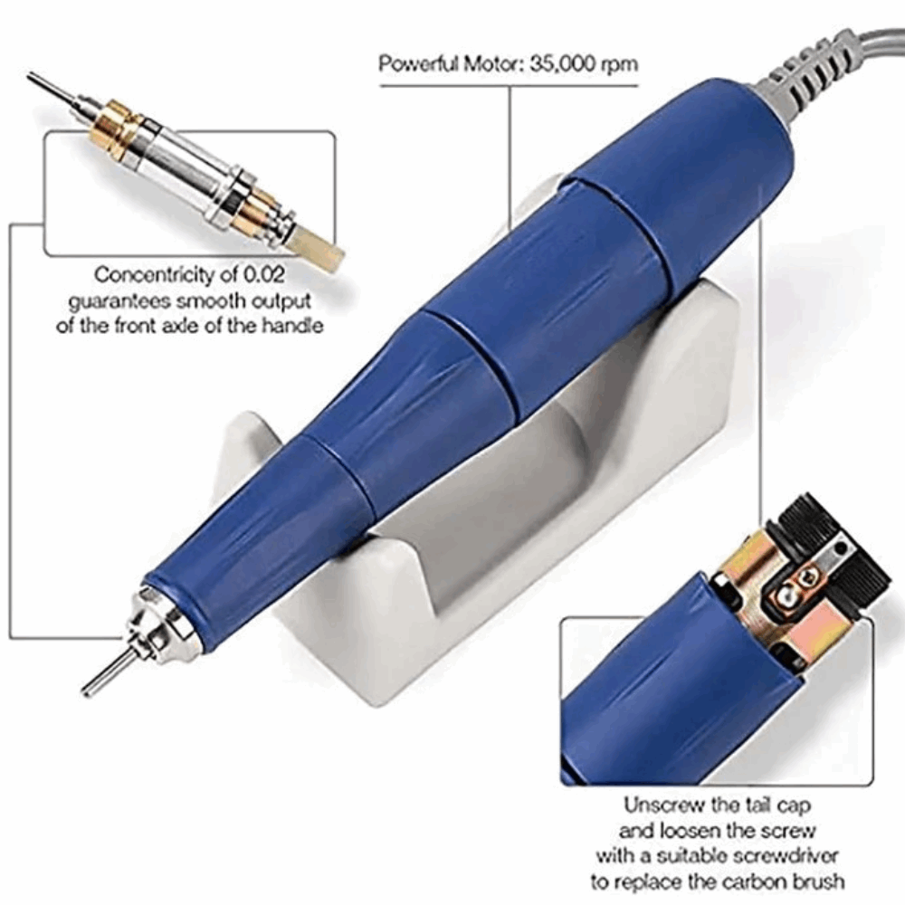 Nail Drill Handle Strong 35000rpm